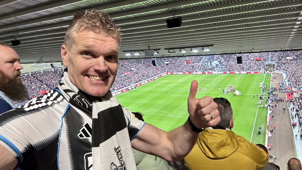 Jamie Smith Pre Match Stadium Of Light Sunderland Newcastle