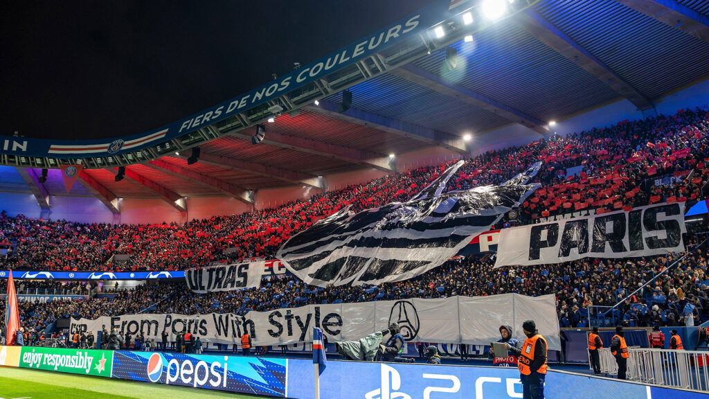 PSG Tifo Newcastle United