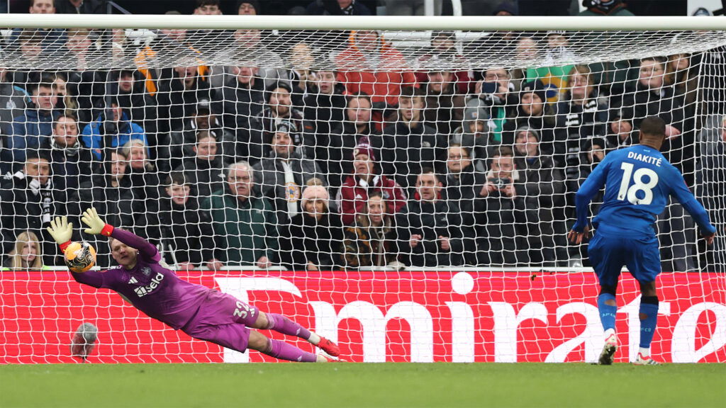 Aaron Ramsdale Penalty Save Newcastle Bournemouth